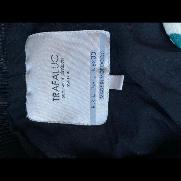 Zara bomber style jacket size Large - Picture 4 of 7